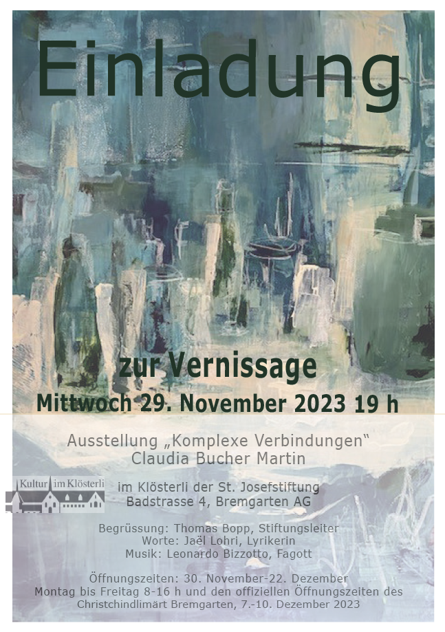 Ausstellung bremgarten Flyer